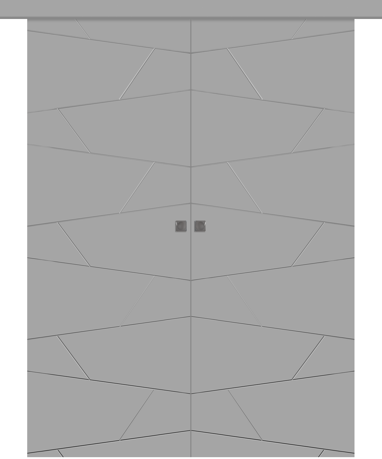 Дв.полотно Пвдгщ "Svea" Эмаль Светло-Серый 2,0-0,6 Smartcore Купе двойное