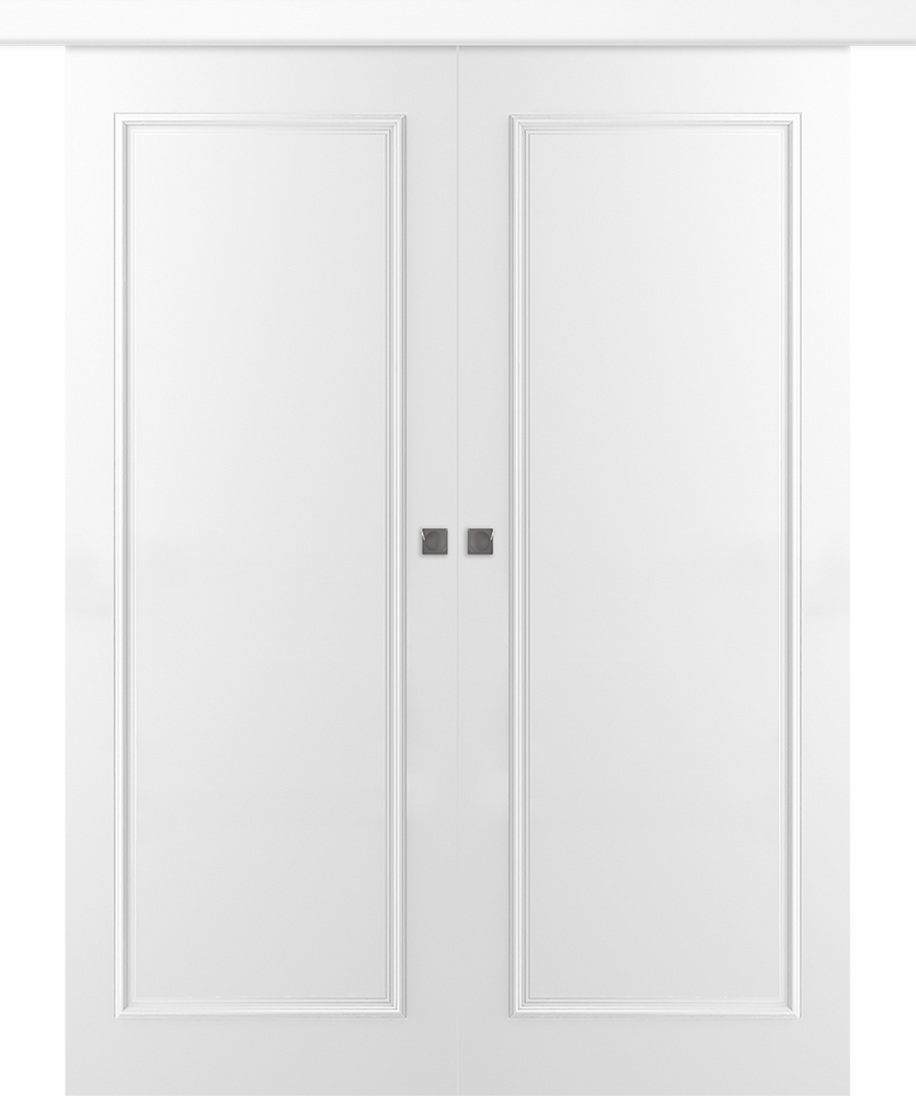 Дверное Полотно Пвдгщ "Ламира 1" Эмаль Белый 2,0-0,8 Smart Core Купе двойное