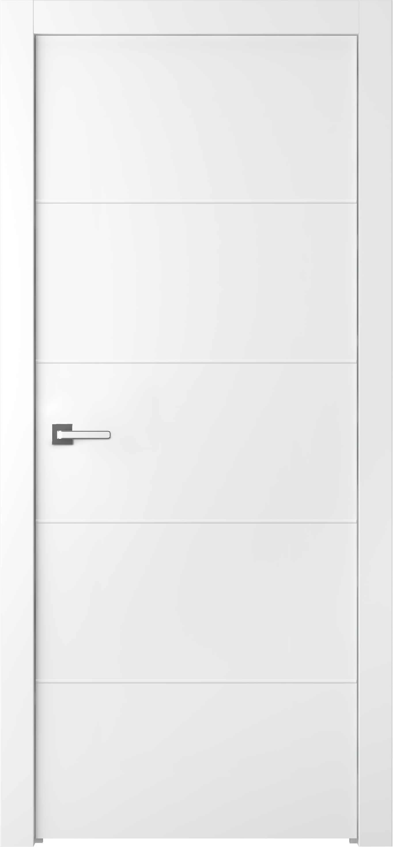 Дверное Полотно Пвдгщ "Arvika" Эмаль Белый 2,0-0,8 Smart Core Распашная