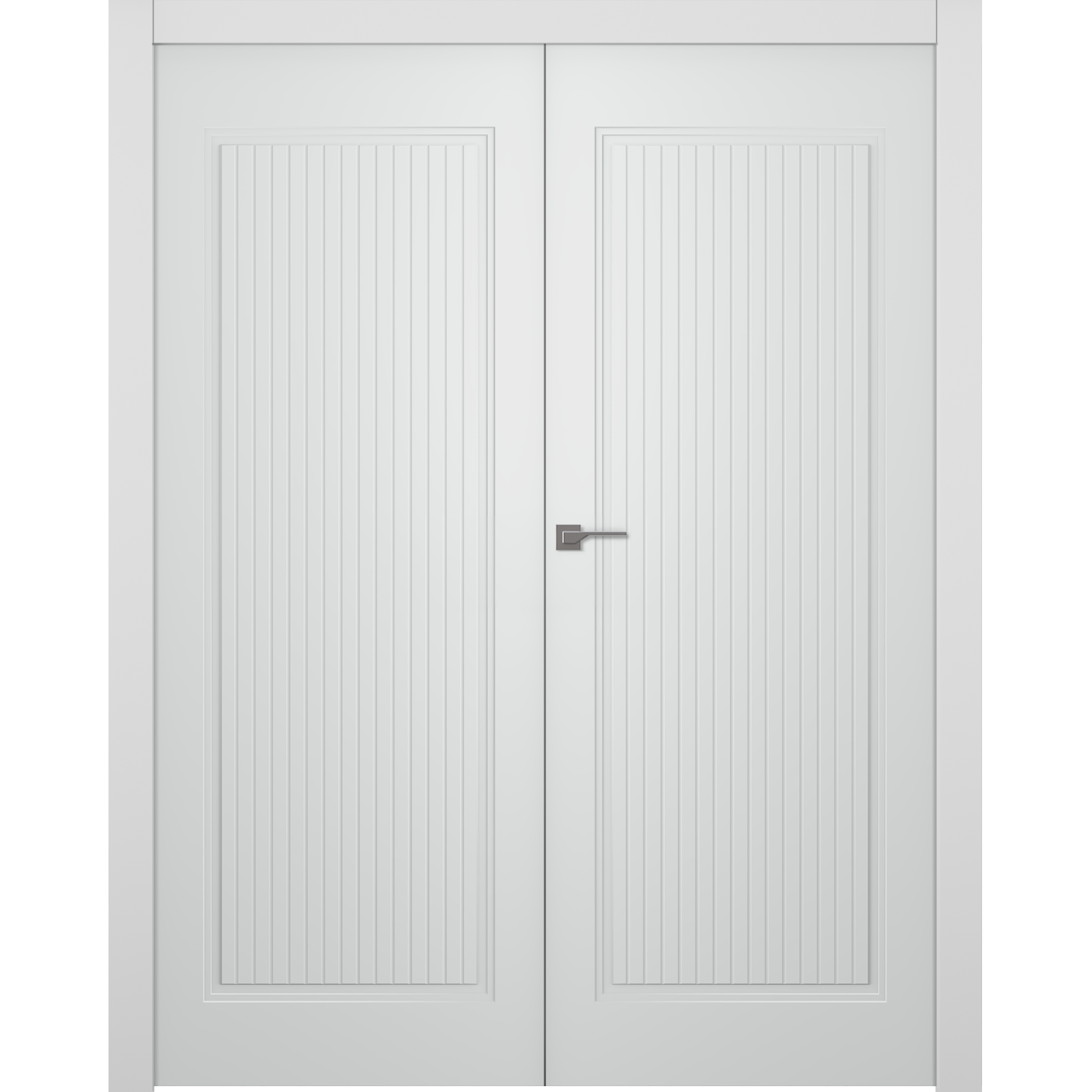 Дверное Полотно Пвдгщ "Белла 1" Эмаль Белый 2,0-0,8 Распашная двойная