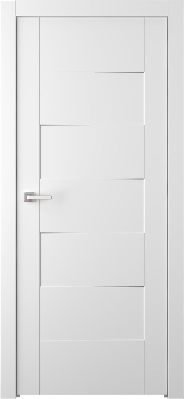 Дверное Полотно Пвдгщ "Сплит" Эмаль Белый 2,0-0,9 Smart Core Распашная