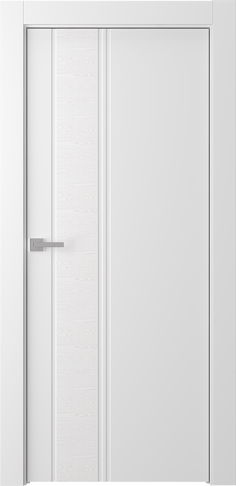 Дверное Полотно Пвдгщ "Твинвуд 1" Эмаль Белый 2,0-0,6 Smart Core Распашная