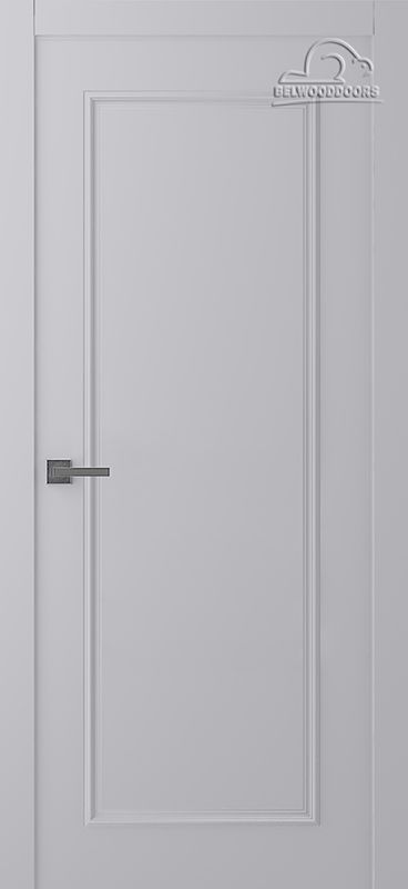 Дверное Полотно Пвдгщ "Ламира 1" Эмаль Светло - Серый 2,0-0,9 Smart Core Распашная