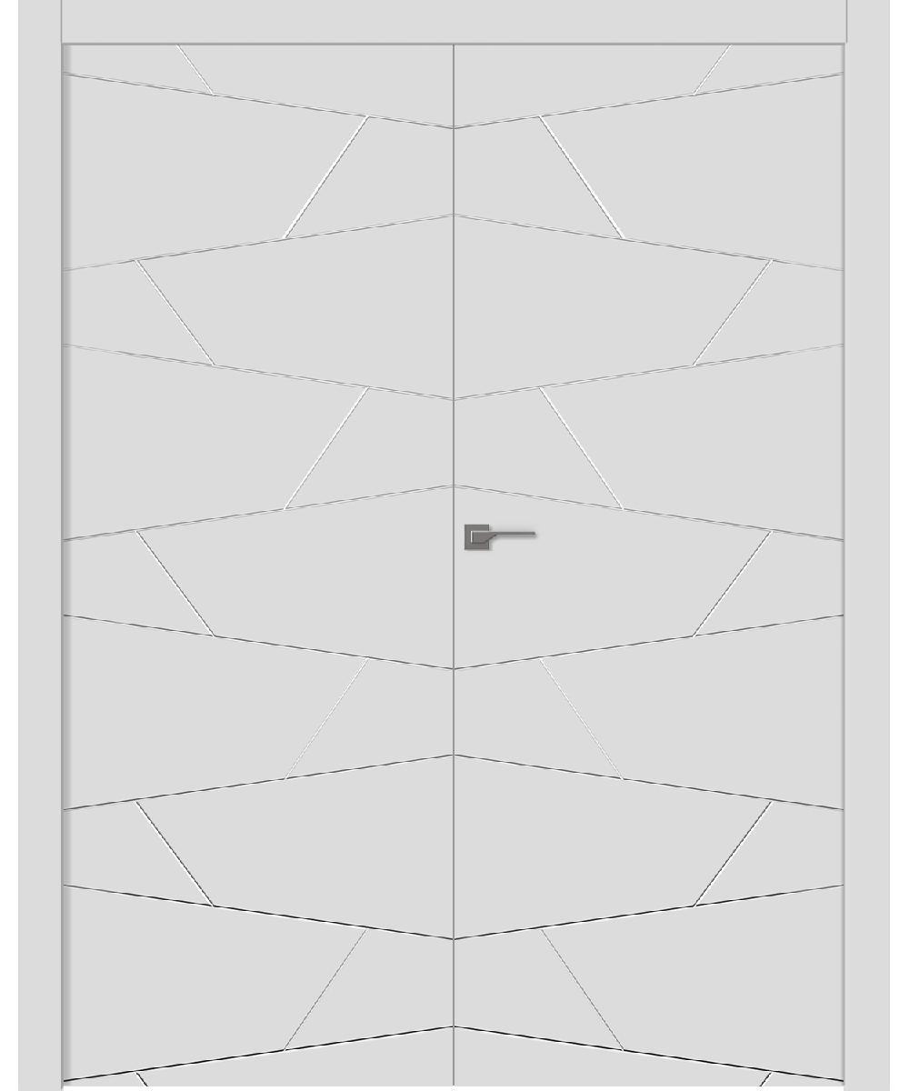 Дв.полотно Пвдгщ "Svea" Эмаль Белый 2,0-0,8 Smartcore Распашная двойная