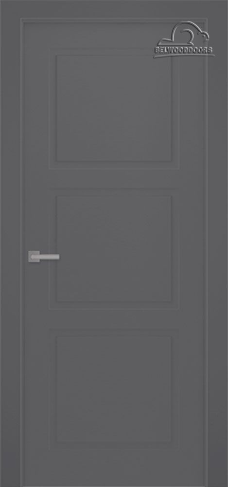 Дверное Полотно Пвдгщ "Granna" Эмаль Графит 2,0-0,7 Smart Core Распашная