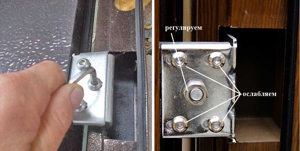 Процесс регулировки входной петли