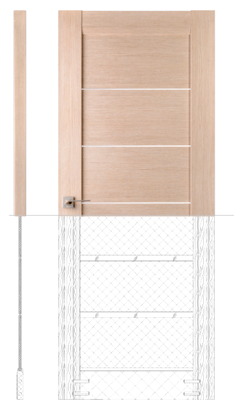 сборная дверь belwooddoors каркасные двери сосна фот