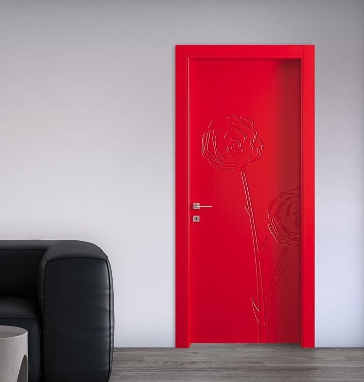красная дверь