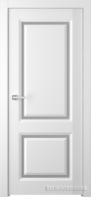 Межкомнатная дверь Платинум 2 Эмаль белый - фото Межкомнатная дверь Платинум 2 Эмаль белый - фото