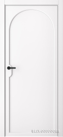Межкомнатная дверь Триумф 1 Эмаль белый - фото Межкомнатная дверь Триумф 1 Эмаль белый - фото
