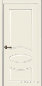 Межкомнатная дверь Элина Эмаль жемчуг - фото