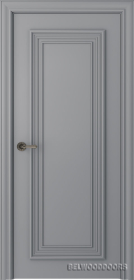 Межкомнатная дверь Палаццо 1 Эмаль светло-серый - фото Межкомнатная дверь Палаццо 1 Эмаль светло-серый - фото