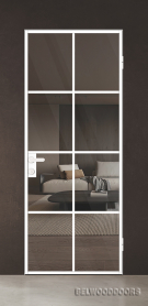 Межкомнатная дверь Спейс Апр 5 White - фото