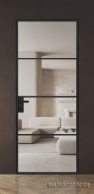 Межкомнатная дверь Спейс Апр 3 Black - фото Межкомнатная дверь Спейс Апр 3 Black - фото