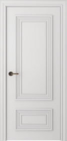 Межкомнатная дверь Палаццо 2 Эмаль белый - фото Межкомнатная дверь Палаццо 2 Эмаль белый - фото