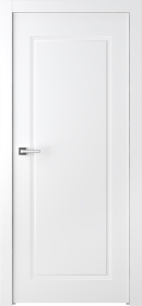Межкомнатная дверь Кремона 1 Эмаль белый - фото Межкомнатная дверь Кремона 1 Эмаль белый - фото