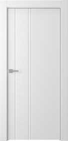 Межкомнатная дверь Твинвуд 1 Эмаль белый - фото