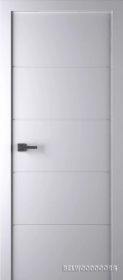 Межкомнатная дверь Arvika Эмаль светло-серый - фото