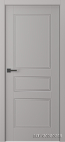 Межкомнатная дверь Инари Эмаль пепельный - фото Межкомнатная дверь Инари Эмаль пепельный - фото