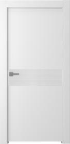 Межкомнатная дверь Ивент 2 Эмаль белый - фото