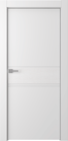 Межкомнатная дверь Твинвуд 2 Эмаль белый - фото Межкомнатная дверь Твинвуд 2 Эмаль белый - фото