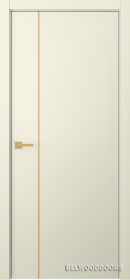 Межкомнатная дверь Avesta 1V Молдинг Золото Эмаль шампань - фото Межкомнатная дверь Avesta 1V Молдинг Золото Эмаль шампань - фото