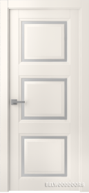 Межкомнатная дверь Аурум 3 Эмаль жемчуг - фото Межкомнатная дверь Аурум 3 Эмаль жемчуг - фото