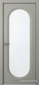 Межкомнатная дверь Аргентум 1B Эмаль шёлк - фото