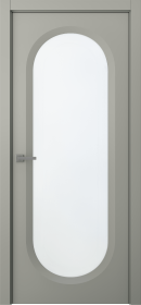 Межкомнатная дверь Аргентум 1B Эмаль шёлк - фото