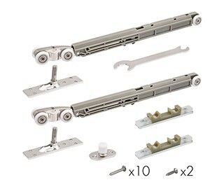 Комплект для раздвижных дверей Comfort - PRO SET 2/soft close/ 80 (CFA170A) фото