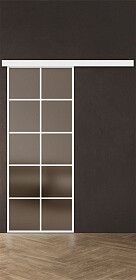 Межкомнатная дверь Спейс Ап 9 White - фото