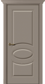 Межкомнатная дверь Элина Эмаль мокко - фото
