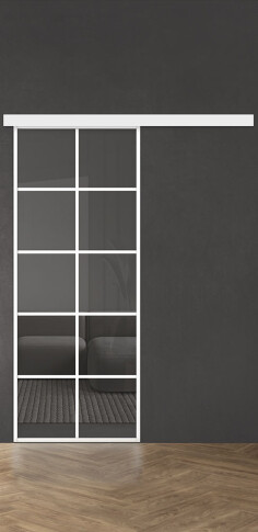 Межкомнатная дверь Спейс Ап 9 White - фото