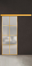 Межкомнатная дверь Спейс Ап 5 Gold - фото