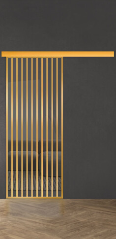 Межкомнатная дверь Спейс Ап 10 Gold - фото