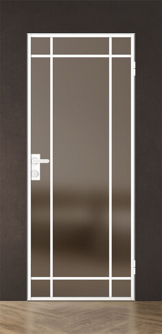 Межкомнатная дверь Спейс Апр 8 White - фото Межкомнатная дверь Спейс Апр 8 White - фото