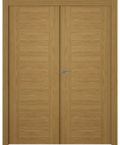 Межкомнатная дверь Лайнвуд Люкс Дуб натуральный Двойная - фото Межкомнатная дверь Лайнвуд Люкс Дуб натуральный Двойная - фото