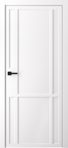 Межкомнатная дверь Нео 2 Эмаль белый - фото Межкомнатная дверь Нео 2 Эмаль белый - фото