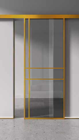 Межкомнатная дверь Спейс Ап 6 Gold - фото