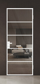 Межкомнатная дверь Спейс Апр 4 White - фото