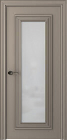 Межкомнатная дверь Палаццо 1 Эмаль мокко - фото