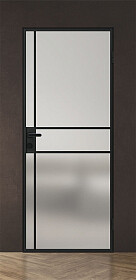 Межкомнатная дверь Спейс Апр 6 Black - фото Межкомнатная дверь Спейс Апр 6 Black - фото