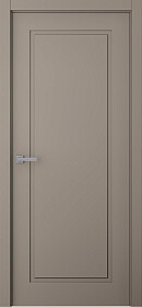Межкомнатная дверь Стелла 1 Эмаль мокко - фото