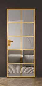 Межкомнатная дверь Спейс Апр 9 Gold - фото