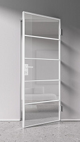 Межкомнатная дверь Спейс Апр 4 White - фото