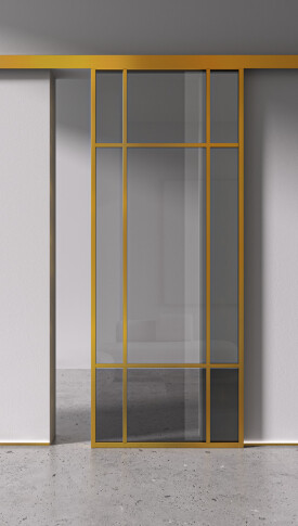 Межкомнатная дверь Спейс Ап 7 Gold - фото