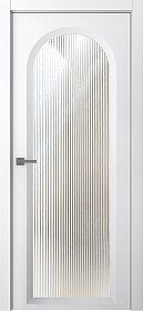 Межкомнатная дверь Аргентум 1E Эмаль белый - фото