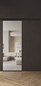 Межкомнатная дверь Спейс Ап 1 Black - фото