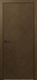 Межкомнатная дверь Лайнвуд 6 Античный орех - фото