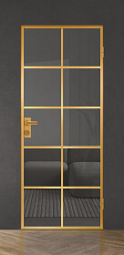 Межкомнатная дверь Спейс Апр 9 Gold - фото Межкомнатная дверь Спейс Апр 9 Gold - фото